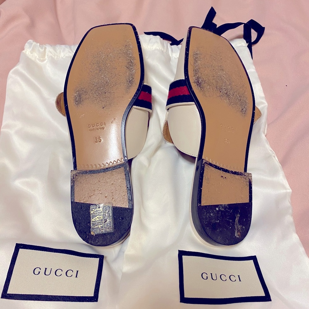 *AUTHENTIC* Gucci Women’s Peyton size 35 - Picture 6 of 11